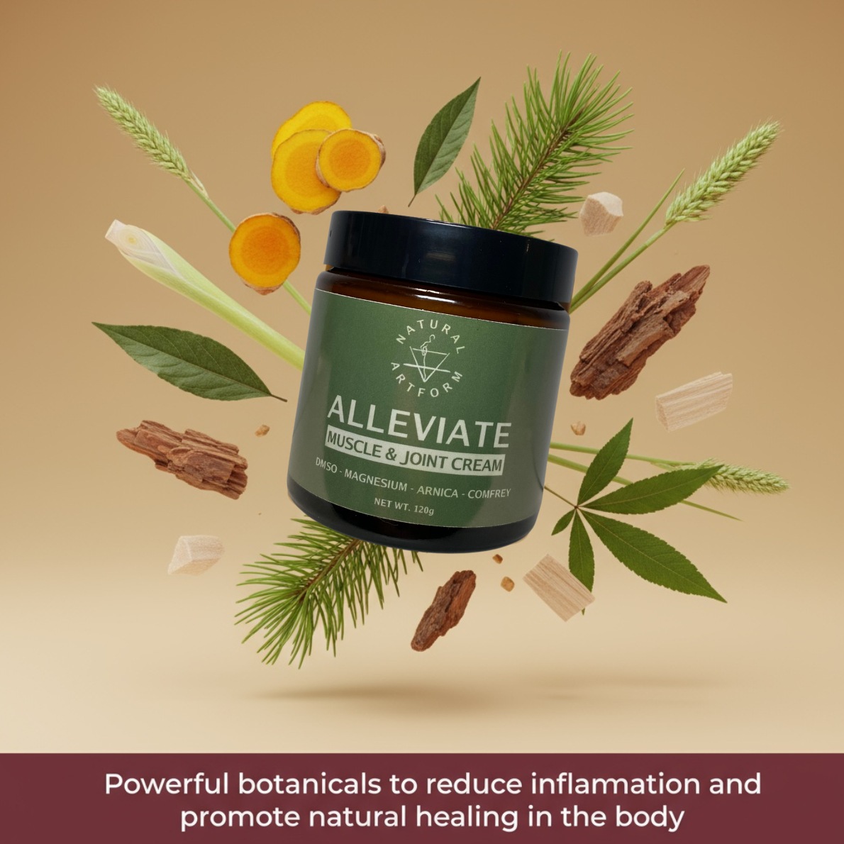 Powerful botanicals to reduce inflammation and promote natural healing in the body
