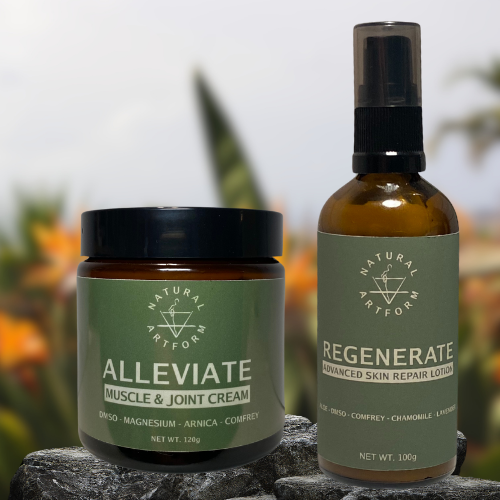 natural artform holistic remedies featuring DMSO. our remedies help align your body's natural healing processes, enhance ingredient absorption and utilization, helping you get the most out of the nutrients and minerals