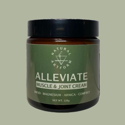alleviate muscle and joint cream all natural pain relief