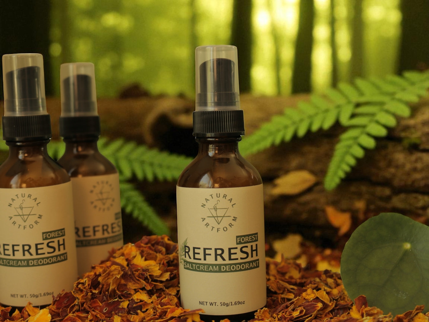 magnesium lotion deodorant, calendula, coconut oil, antimicrobial oils, black spruce, cedar wood, turpentine, turmeric essential oil
