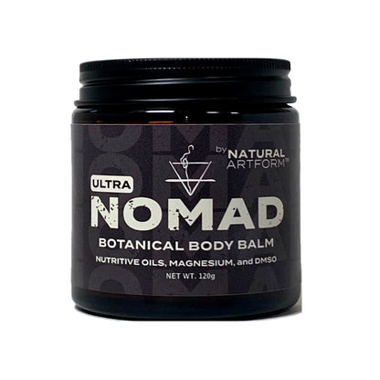 NOMAD Ultra Botanical Body Balm jar by Natural ArtForm