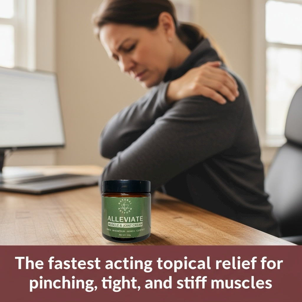 use topically as the fastest acting topical relief for pinching, tight, and stiff muscles