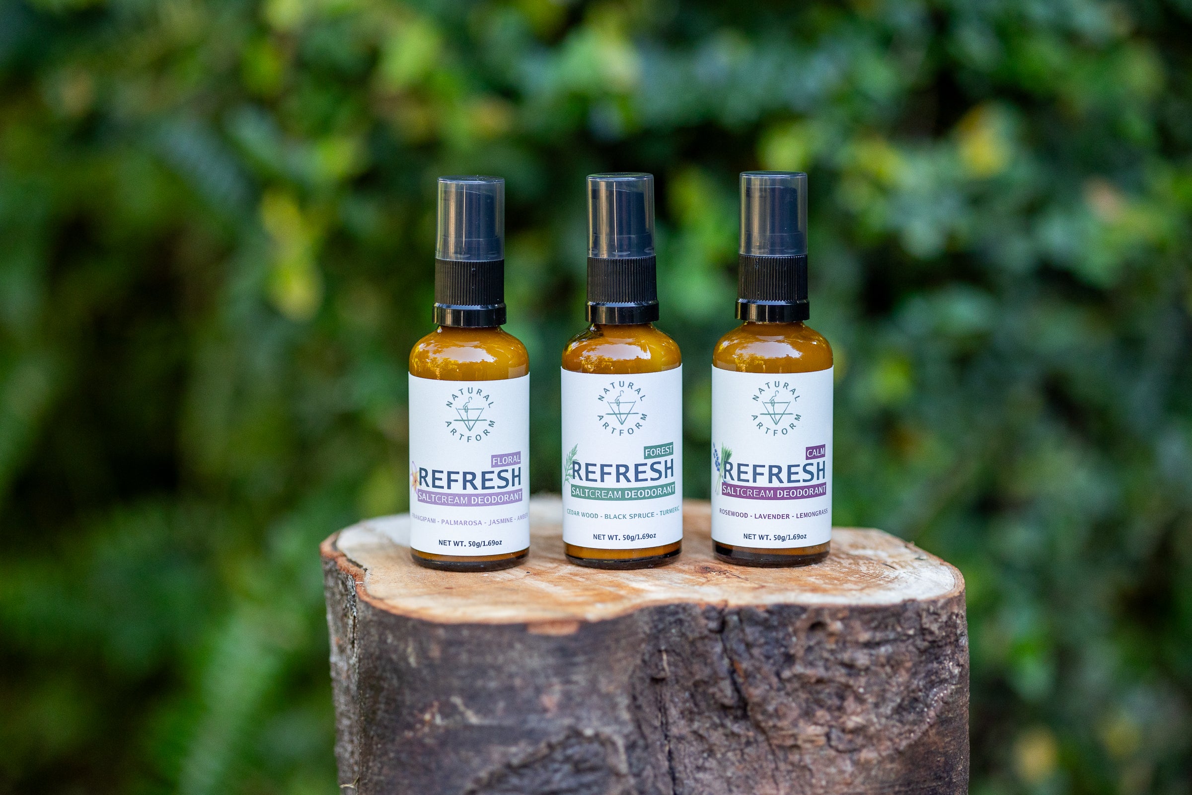REFRESH Mag Salt Cream Deodorant by Natural ArtForm